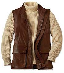Leather Vests Lambskin Munitions Leather Vest Orvis Leather Waistcoat Leather Vest Well Dressed Men