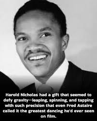 Harold Nicholas was born