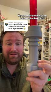 Replying to @1saac dang still with this in 2025 is wild #greenscreenvideo  #legolightsaber #lightsaber #bricksaber #hottake #unpopularopinion  #legolightsaberdirection
