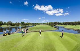 Royal Pines Golf Club Golf Course On Gold Coast Australia