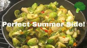 Top finished sprouts with sesame seeds or a sprinkle of crushed red pepper. Bacon Honey Balsamic Brussel Sprouts Broccoli Rabe Salad Youtube