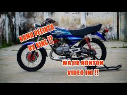 Dalam beberapa perlombaan kontes motor modifikasi, bang haji ronny kerap turut memajang sepeda motor ini. Cinematic Rx King Modif Simple Elegant By Mascaturrr