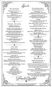 Quick and healthy menus in 45 minutes (or less). Here S Your First Look At The New Orleans Inspired Menus At French Quarter