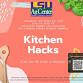Brown Bag Bootcamp - Kitchen Hacks event image