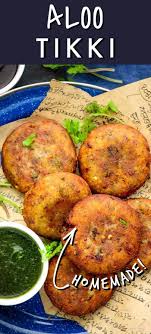 Crispy Aloo Ki Tikki In 2020 Chaat Recipe Aloo Tikki Recipe Indian Cooking