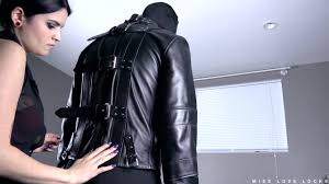 Heavy Black Leather Straitjacket