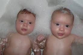Let your child wear googles or even a swimsuit to make it more like pool time than bath time.these goggles are great because they stay put and they won't get. Victoria And Samantha First Time In A Big Bath 5 Months Old Big Bath 5 Months Old Baby Face