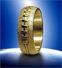 Designer Jewelry Calabasas Mark Silverstein Imagines Football Wedding Band Mens Wedding Bands Wedding Bands
