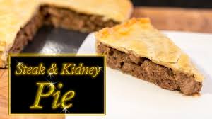 The majority of kidney pies contain cubes of simmered steak. Steak And Kidney Pie Youtube
