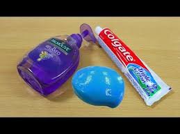 Add baking soda and contact lens solution to make slime less sticky. Dish Soap And Colgate Toothpaste Slime How To Make Slime Soap Salt And Toothpaste No Glue Youtube Soap Slime Toothpaste Slime Slime With Shampoo