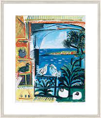 Auch unter berücksichtigung der tatsache, dass dieser taube picasso bild vielleicht einen höheren preis als seine konkurrenten hat, findet sich dieser preis definitiv im bereich qualität und langlebigkeit wider. Bild Die Tauben Ii 1957 Gerahmt Von Pablo Picasso Kaufen Ars Mundi