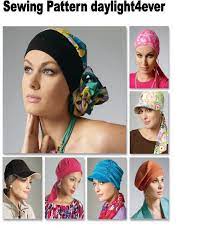 7 Head Wrap Chemo Wear Hat Scarf Mccall S Sewing Pattern 6521 New Headband V Sewing Hats Mccalls Sewing Patterns Hat Patterns To Sew