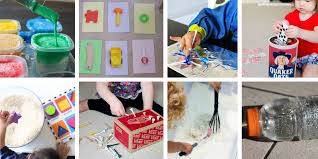 Here's a fun sensory activity for your toddler — edible finger paint! 40 Super Easy Toddler Activities Busy Toddler