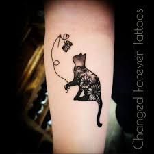 Stainless steel cuff bracelet jewelry gift for granddaughter aunt love family jewelry engraved. Kitty Playing With Wool Changed Forever Tattoos Facebook