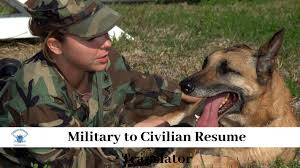 military to civilian resume translator