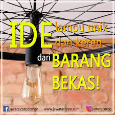 Lampu led dengan desain warna keluaran yang spesial ini bisa menambah keren hiasan penerangan di dalam ruang rumah anda. Ide Lampu Unik Dan Keren Dari Barang Bekas