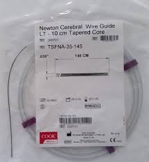 The time obstacle if you read yesterday's post, you'll know tha. Cook G00701 Newton Cerebral Wire Guide 035 D 145cm L 10cm Taper