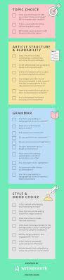 The Ultimate Editing Checklist For Freelance Writers Writers Work Blog