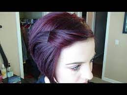 How I Maintain My Burgundy Plum Hair Color Youtube