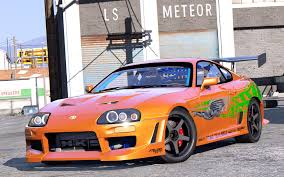 1 history 1.1 the fast and the furious 1.2 2 fast 2 furious 1.3 fast five 1.4 furious 7 2 references the toyota supra mk iv is a discontinued model produced by toyota. Brian O Conner Toyota Supra Fast Furious Gta5 Mods Com
