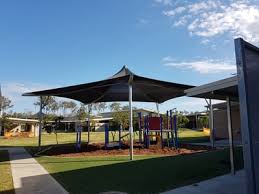 Make a freestanding canopy with 4 poles, or use a wall and 2 poles to support your canopy. Commercial Outdoor Car Park Shade Sails Gold Coast