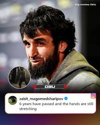 Is Zabit coming back from retirement? 🤯 #ufc #mma #zabitmahomedsharipov