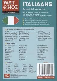 Bol Com Wat Hoe Taalgids Italiaans Marjo Schoenmaker 9789021555935 Boeken