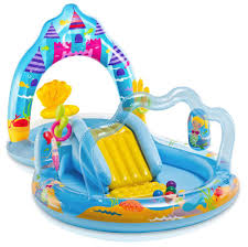 Intex 57139 Playcenter Kinder Planschbecken Pool Mermaid Kingdom Mit Rutsche Neu Kinderbecken Planschbecken Kinder Pools Fur Kinder