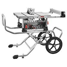 Skil Spt99 11 10 Heavy Duty Worm Drive Table Saw With Stand Silver Skil Saw Best Table Saw Portable Table Saw