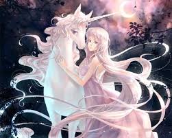 Last Unicorn Unicorn Magic Sweet Dress Moon Horn Night Female Lady Horse Crescent Love Sublime Fan The Last Unicorn Unicorn Art Unicorn Pictures