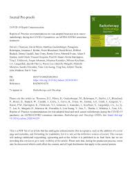 Descubre lo que david ricardo lindero (davidricardolin) encontró en pinterest, la colección de ideas más grande del mundo. Pdf Reprint Of Practice Recommendations For Risk Adapted Head And Neck Cancer Radiotherapy During The Covid 19 Pandemic An Astro Estro Consensus Statement