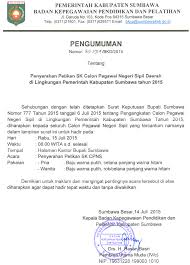 Maybe you would like to learn more about one of these? Pengumuman Penyerahan Petikan Sk Cpns Formasi Honorer K2