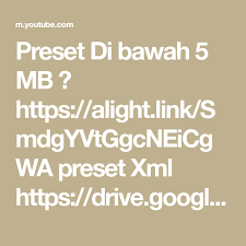 On a device or on the web, viewers can watch and discover millions of personalized short videos. Preset Di Bawah 5 Mb Https Alight Link Smdgyvtggcneicgwa Preset Xml Https Drive Google Com File D 18q7mm 3hglp711m3rkifecmd4 In 2021 Presets Wallpaper Wa Alight