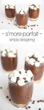 Simple Smore Parfait Recipe Recipe Parfait Recipes Fun Desserts Kid Desserts