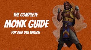 Monk | Dungeons And Dragons 5.5 Wiki | Fandom