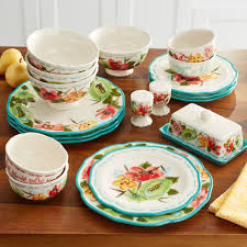Amber lewis for anthropologie jayme dinner plates, set of 4. The Pioneer Woman Dinnerware Set Sale At Walmart Where To Buy The Pioneer Woman Dinnerware Sets