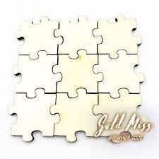 These wooden shapes are wonderful for crafting. Unfinished Puzzle Pieces Wood Puzzle Piece Diy Puzzle Etsy Bulk Craft Supplies Wood Puzzles Wholesale Craft Supplies