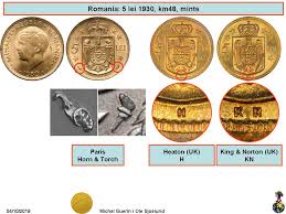 Changes in the value of 1 eurozone euro in leocoin. 5 Lei Mihai I Romania Numista