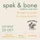 Spek & Bone & Ex Animo Stellies Wine Fest | October 25 event image