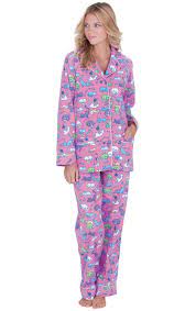 Cat Nap Flannel Pajamas Pajamagram Pajamas Women Flannel Pajamas Night Suit For Women