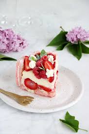 The cake blog is a community of bakers and cake lovers. White Chocolate Strawberry Charlotte Cake Del S Cooking Twist