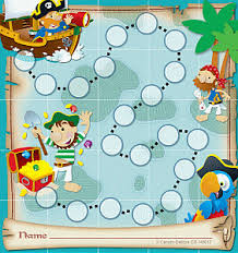 pirate treasure hunt mini chart reward chart kids