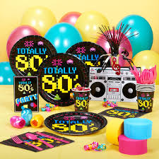 We have 80s themed decorations including rubiks cube, pacman and tape decorations. 80s Theme Party Decor Novocom Top