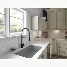 If i do a black faucet, i assuming i need black plumbing for the back of the sink, eeek! Kitchen Skins Black Kitchen Sinks And Faucets