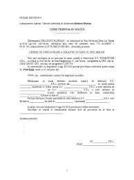 Tribunalul brasov fiecare cultivator anexand la aceasta si contractul. Model Declaratie Creanta