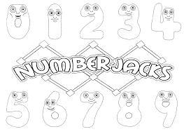Add these free printable science worksheets and coloring pages to your homeschool day to reinforce science knowledge and to add variety and fun. Numberjacks Coloring Page Free Printable Coloring Pages For Kids