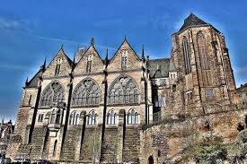 Marburg is a small university town north of frankfurt in the lahn valley. Philipps Universitat Marburg Audimax Marburg Building Cologne Cathedral