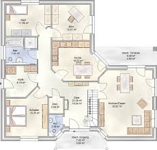 Plan 133 Winkelbungalow Mit Uber 130 M Wohnflache Und Einer Nutzflache Im Dachgeschoss Von Ca 1 Winkelbungalow Grundriss Bungalow Grundriss Einfamilienhaus