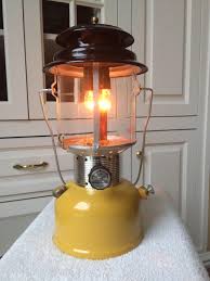 Electric Pittsburgh Penguine Themed Upcycled Coleman Lamp With Coleman Lamp Lamp Diy Lamp