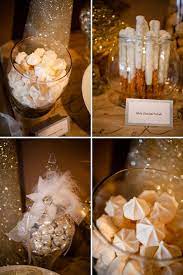 Lovely Silver Gold Winter Baby Shower The Little Umbrella Baby Shower Winter Christmas Baby Shower Baby Shower Dessert Bar
